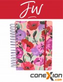 Agenda Diaria Four Witch C/espiral 15 X 21 Cm Linea Trend Flores 2026 (201997)