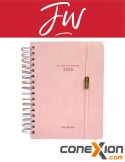 Agenda Diaria Four Witch C/espiral 15 X 21 Cm Linea Trend Rose 2026 (201997)