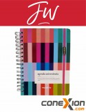 Agenda Semanal Four Witch C/espiral 15 X 21 Cm Universitaria Colorful 2026 (201998)