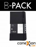 Agenda Semanal Bpack Cosida 9 X 17 Cm Linea Pocket Black 2026 (201992)