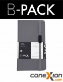Agenda Semanal Bpack Cosida 9 X 17 Cm Linea Pocket Gray 2026 (201992)