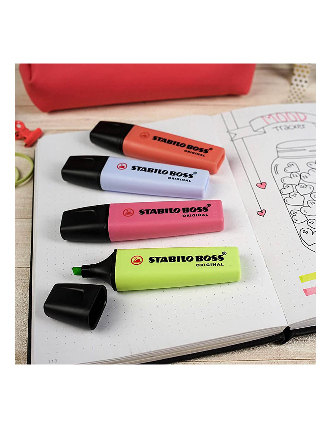 Stabilo, Surligneur, BOSS ORIGINAL, Corail pastel, 70/140