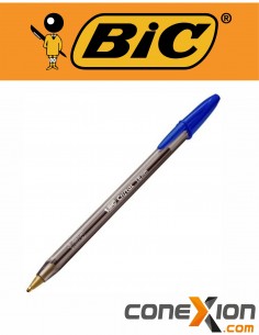 Bolígrafo BIC opaco azul 3 Un.