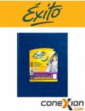 Cuaderno Escolar Exito E3 Forrado Araña T/dura X 96 Hojas Rayadas Azul