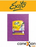 Cuaderno Escolar Exito E3 Forrado Araña T/dura X 96 Hojas Rayadas Lila
