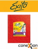 Cuaderno Escolar Exito E3 Forrado Araña T/dura X 96 Hojas Rayadas Rojo
