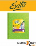 Cuaderno Escolar Exito E3 Forrado Araña T/dura X 96 Hojas Rayadas Verde Claro