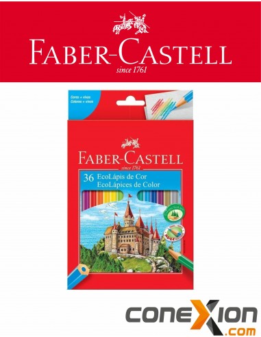 Colores Largos FABER CASTELL Acuarelable X 36 und