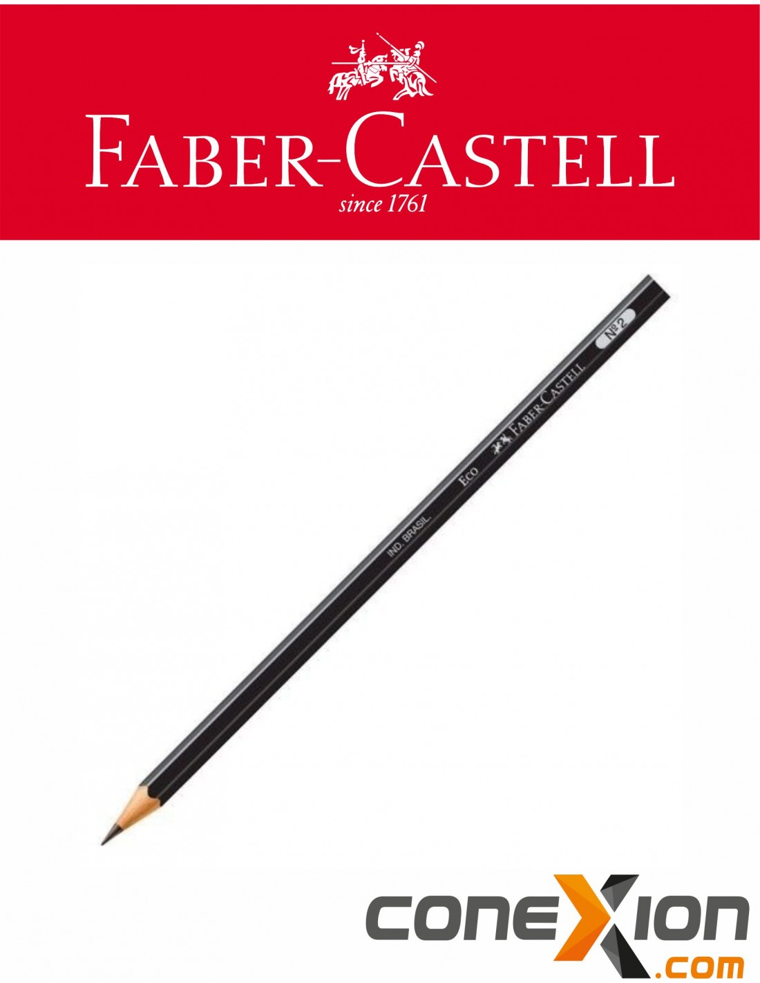 Lapiz Negro Faber Castell 1205 Hb 2