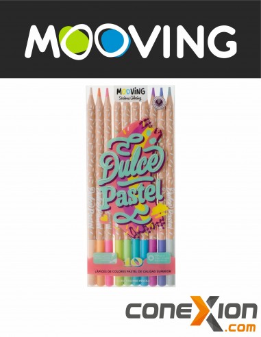 Mooving Coloring Lápices De Colores Pasteles X20 3011120